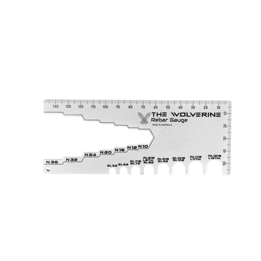 Site Inspections THE WOLVERINE: Reinforcement Bar Gauge
