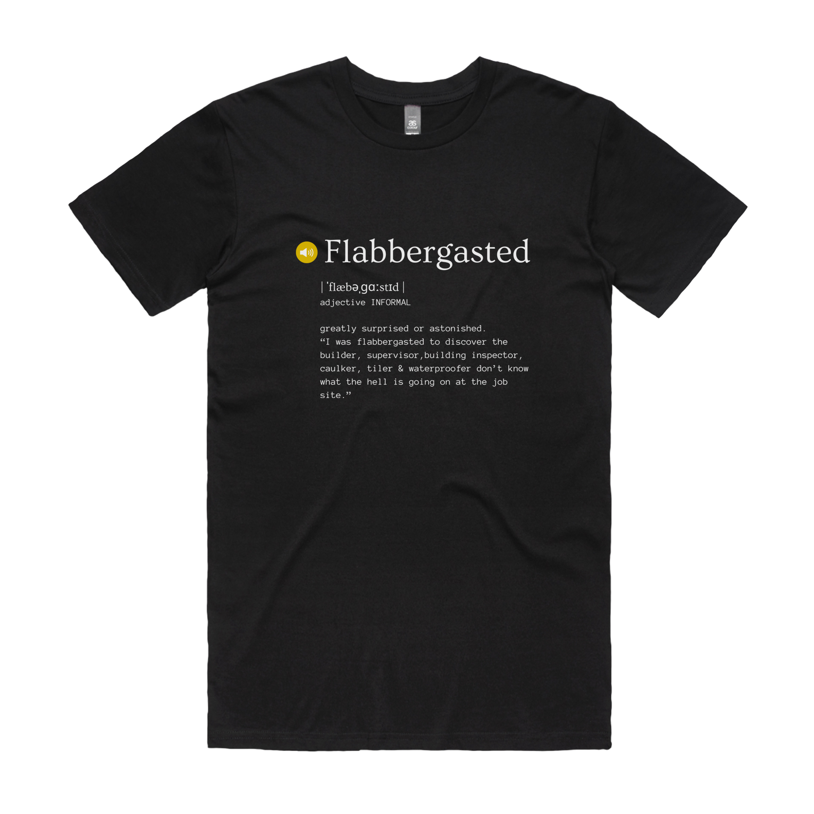 I am Simply Flabbergasted" T-Shirt
