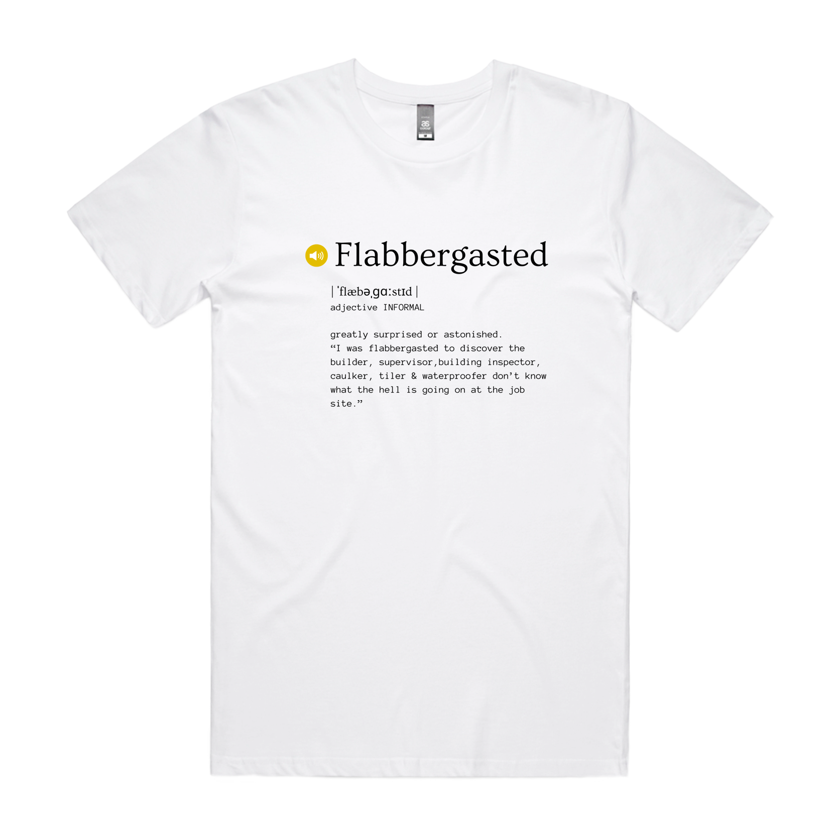 I am Simply Flabbergasted" T-Shirt