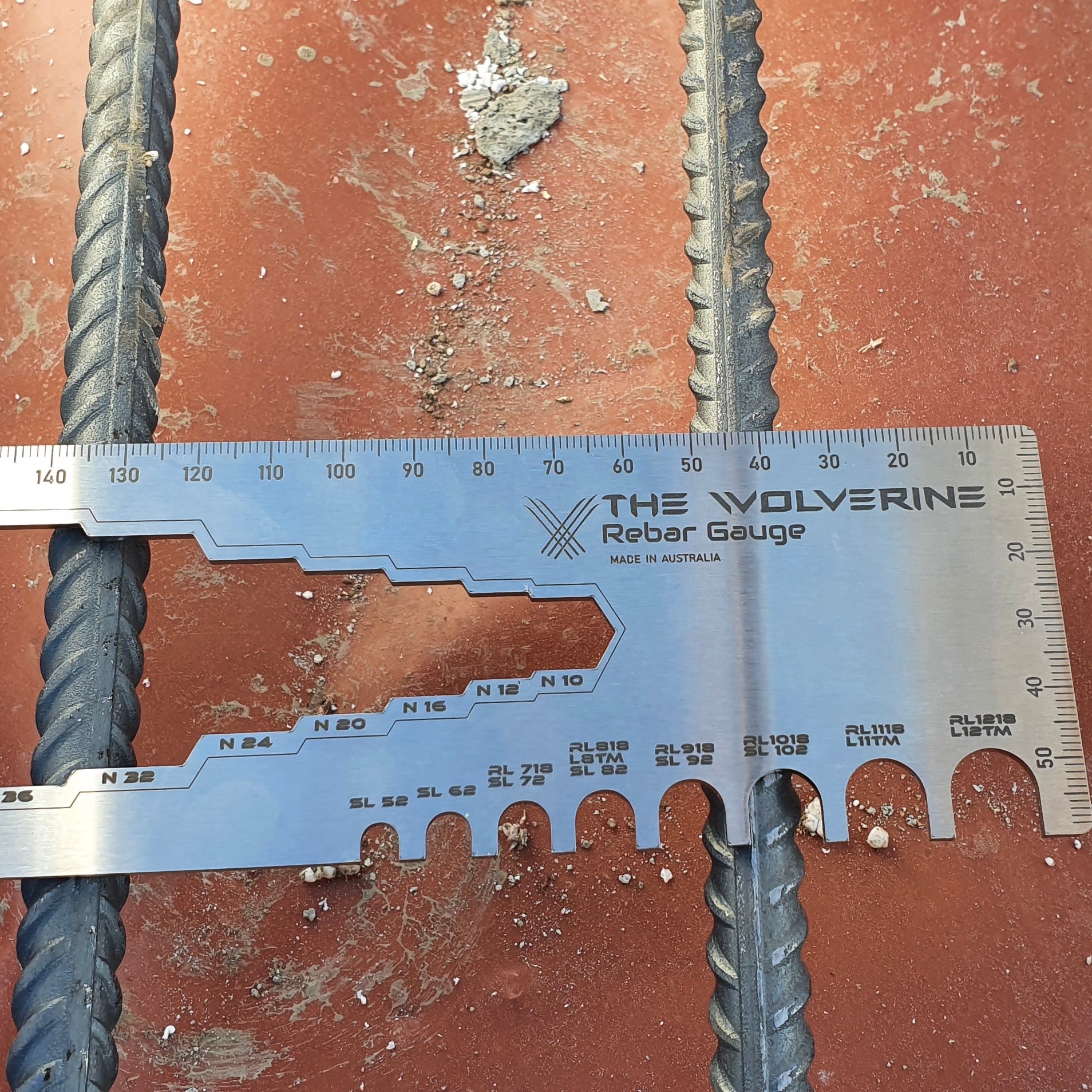 THE WOLVERINE: Reinforcement Bar Gauge