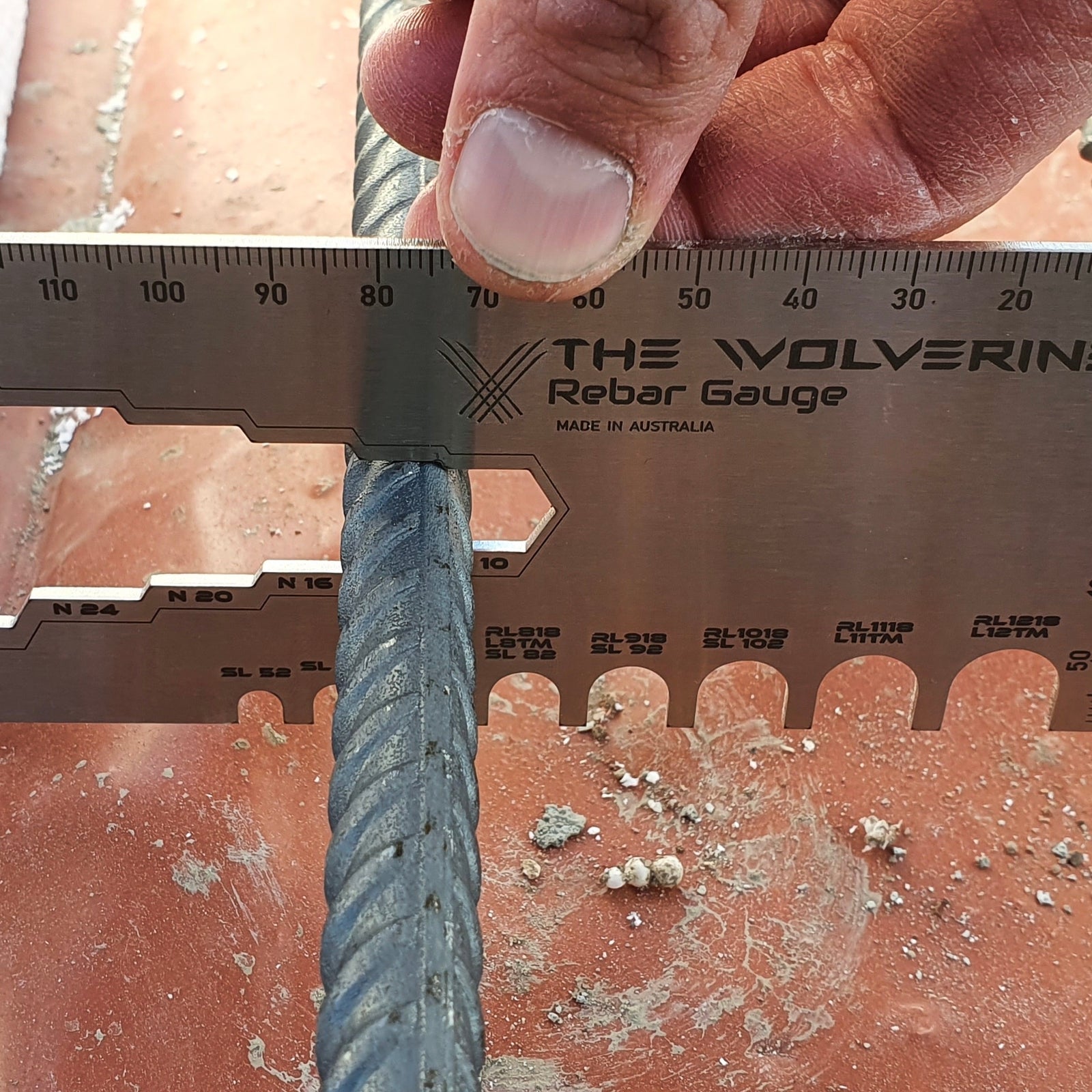 THE WOLVERINE: Reinforcement Bar Gauge