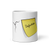 Defective White glossy mug