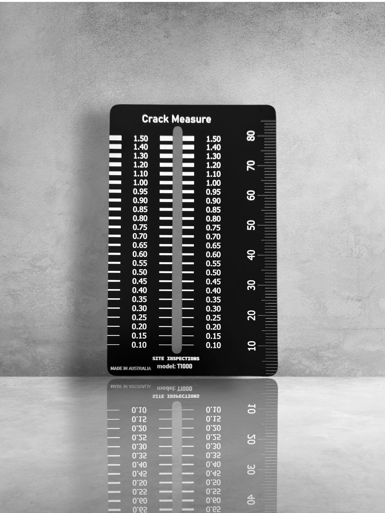 Crack Measuring Ruler Crack Gauge – Site Inspections