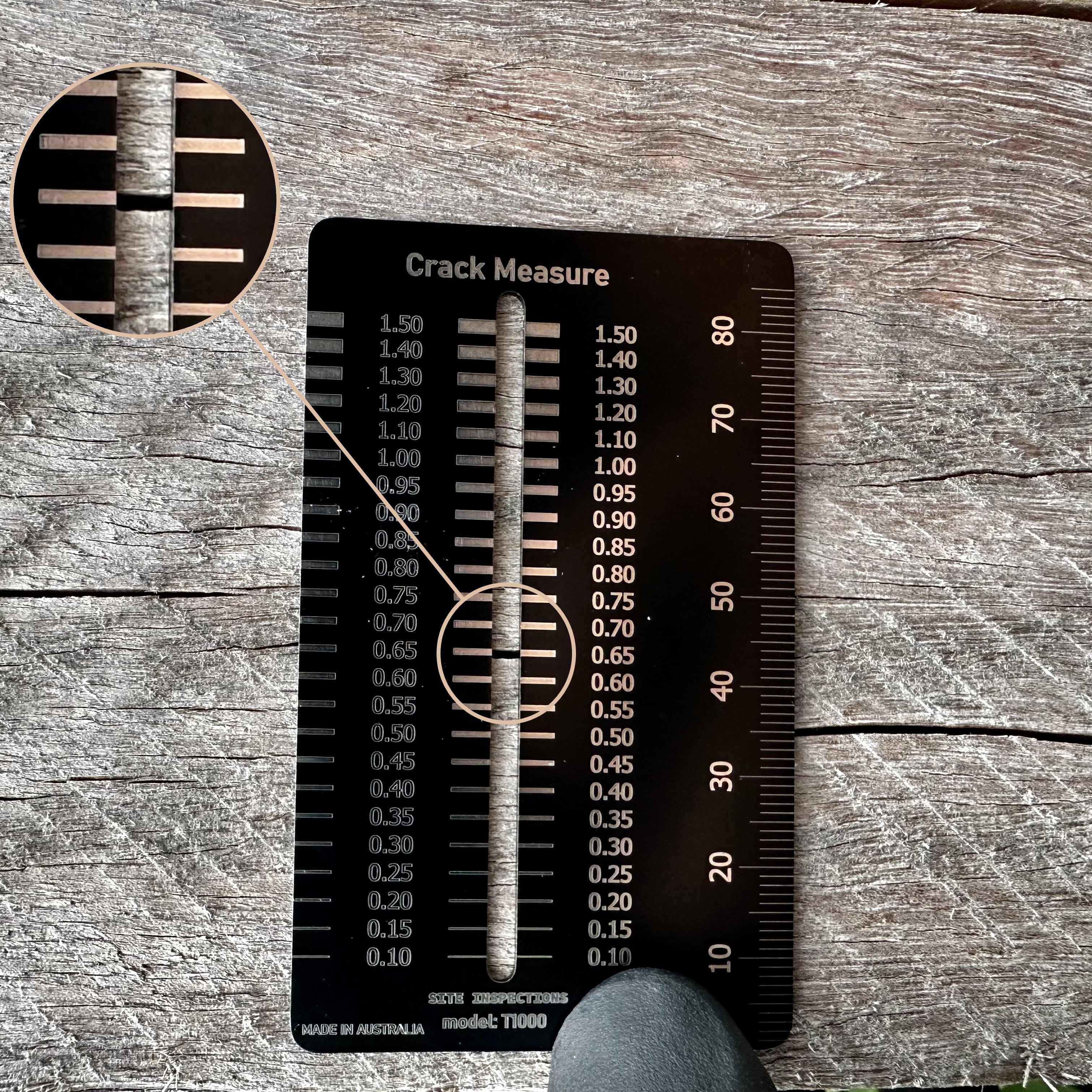 How To Read Crack Gauge at Brittany Wertz blog