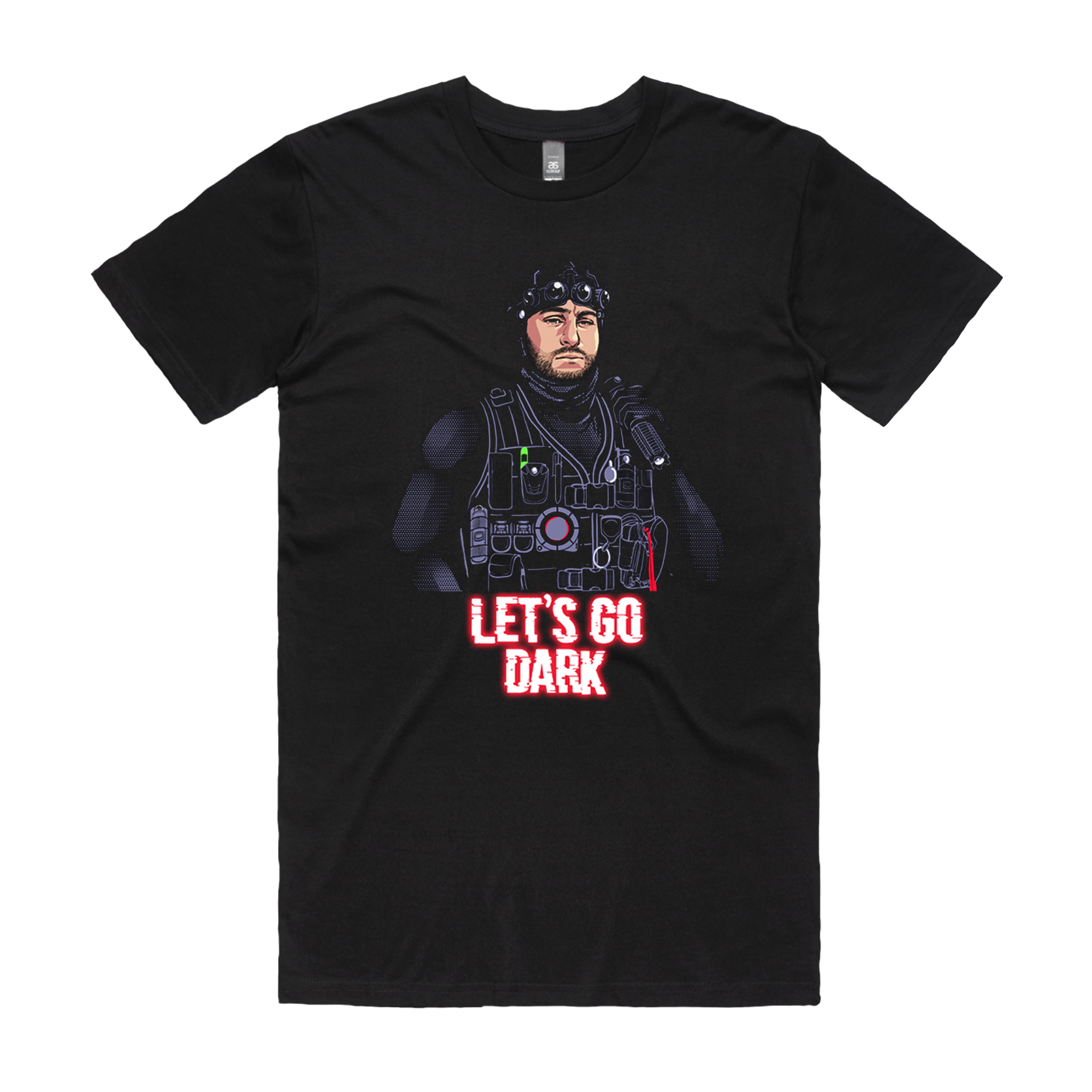 Let's Go Dark T-Shirt - Site Inspections